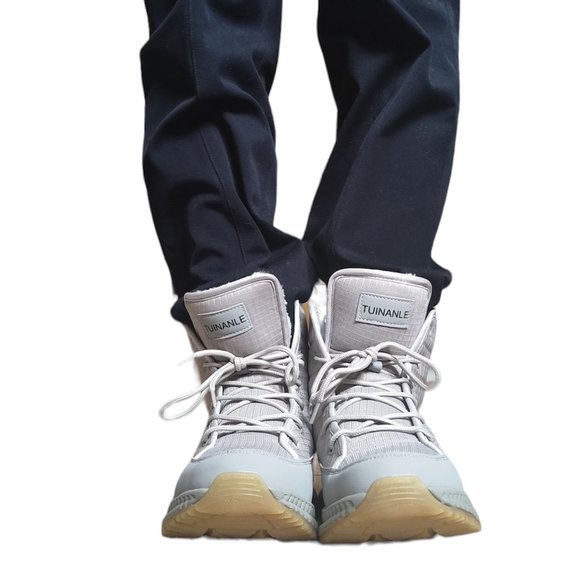 Waterproof Platform Snow Fur Boots - Picture 4 of 8